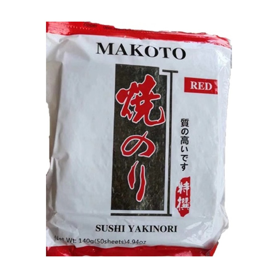 Makoto alghe nori Makoto 红级 紫菜 (50张)