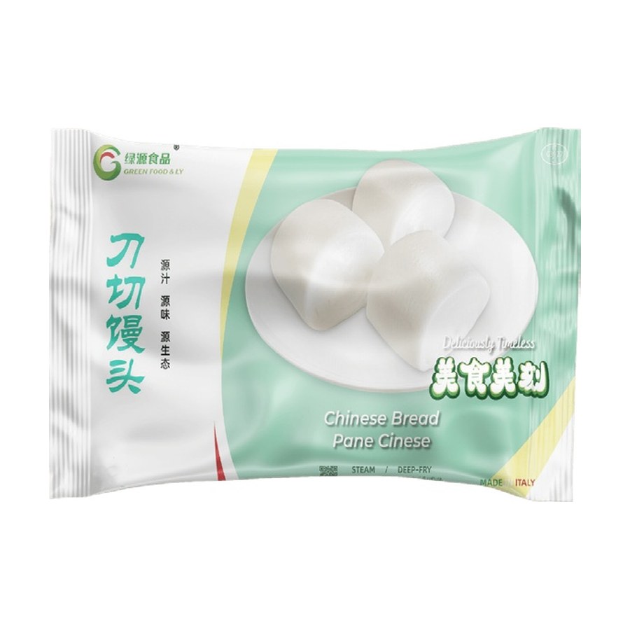 Pane cinese al latte 绿源 刀切馒头