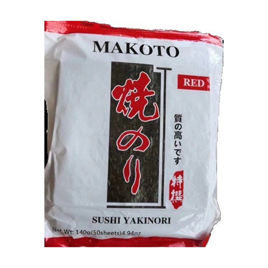 Makoto alghe nori Makoto 红级 紫菜 （50张）