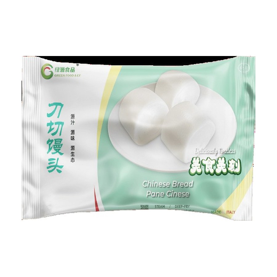 Pane cinese al latte 绿源 刀切馒头